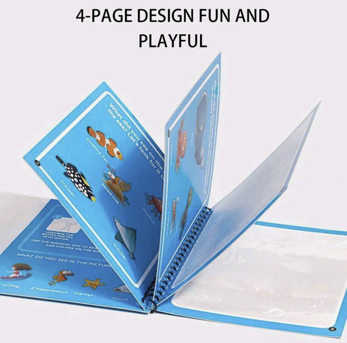 Reusable Water Drawing Book