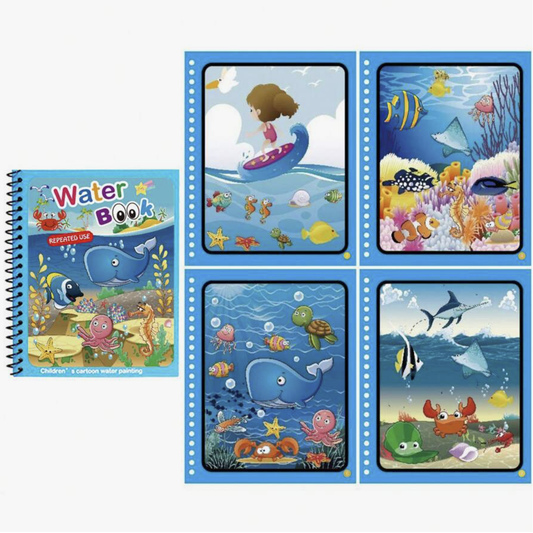 Reusable Water Drawing Book